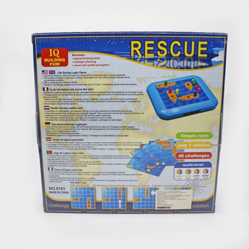 Rescue Life Saving Logic Game| Board Game